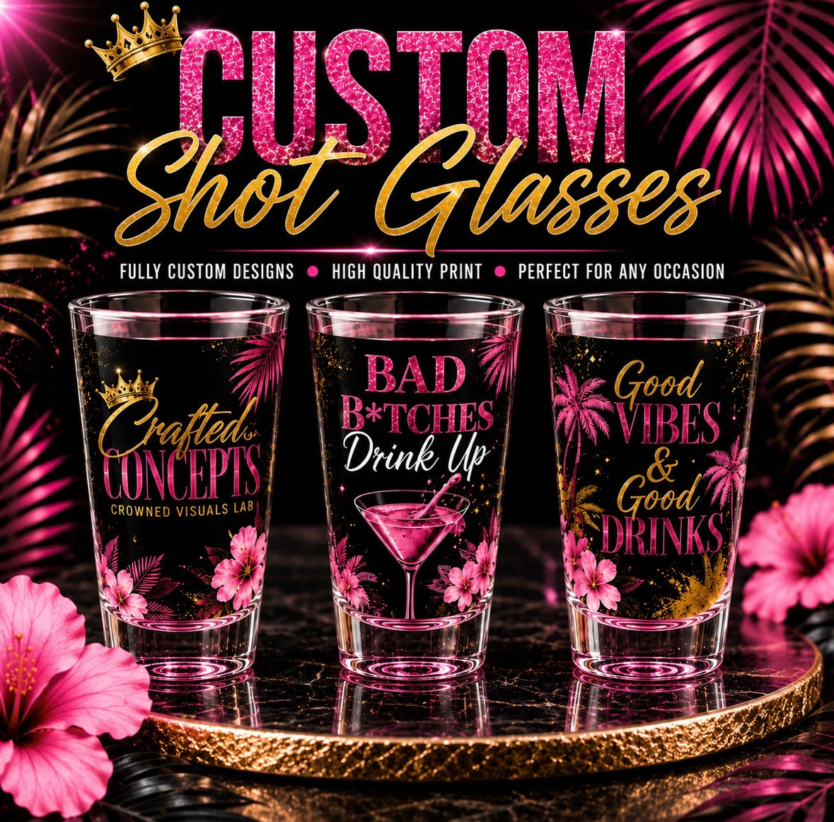 Shot glasses